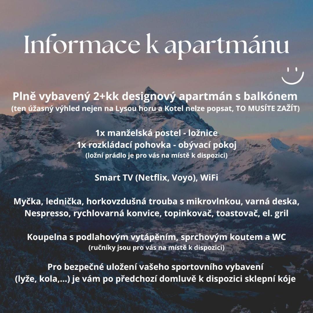 רוקיטניצה נאד איז'רו Apartman Vista Rokytnice מראה חיצוני תמונה